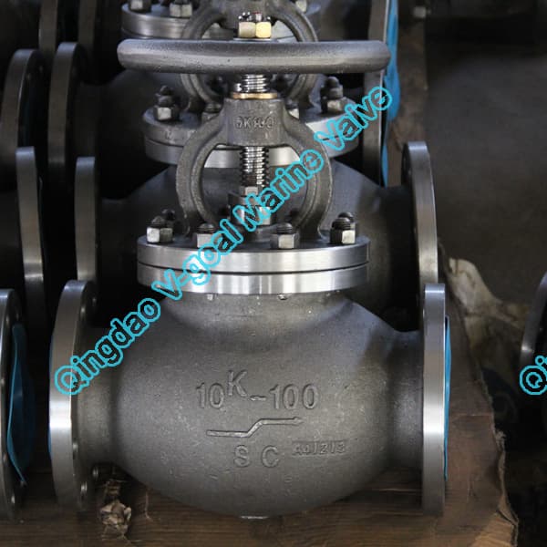 JIS marine valve cast iron globe valve